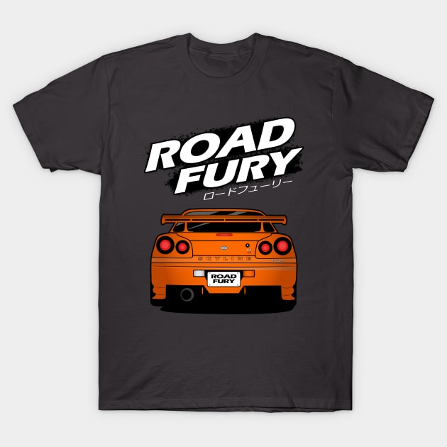 Road Fury T-Shirt by CreepyRebel